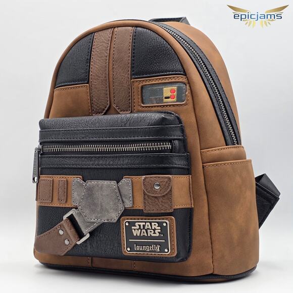 Loungefly Star Wars Han Solo Cosplay Backpack New - Picture 3 of 5